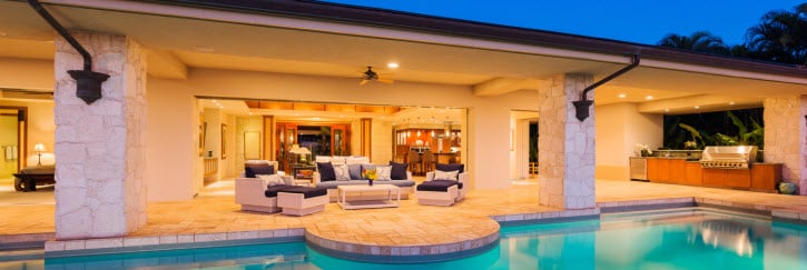 Luxury home with pool 